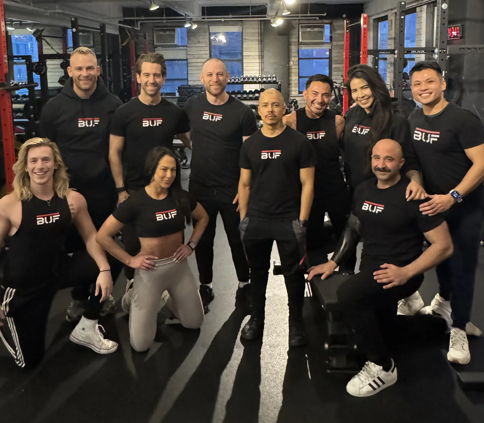 NASM and ACE Certified Senior Fitness Trainers — the BUF Over 50 team at the Midtown Manhattan personal training studio